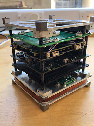 An image of the Cubesat.
